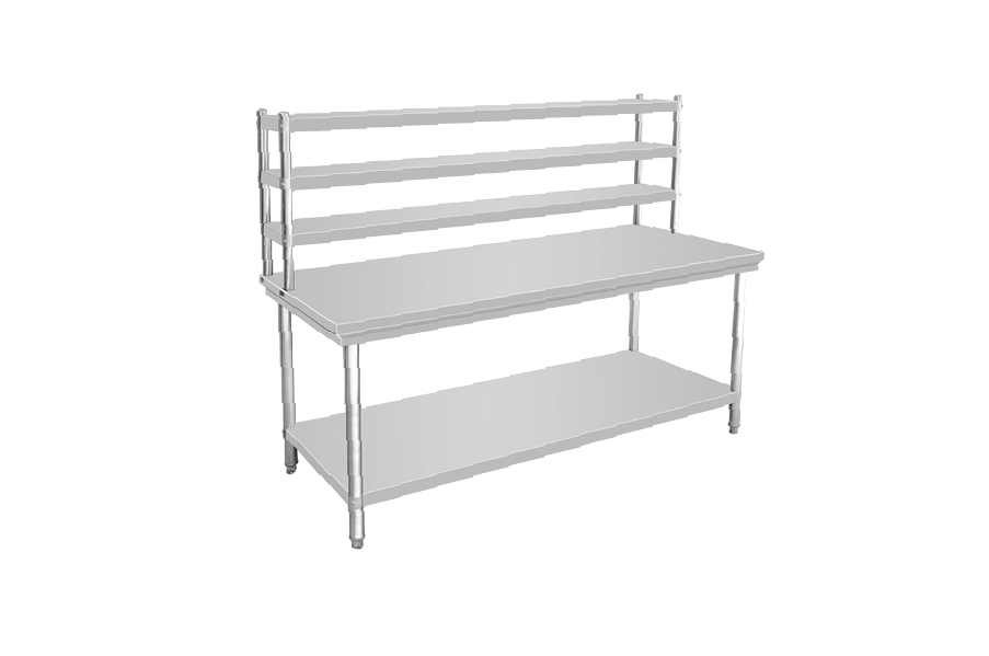 Flat workbench with stand