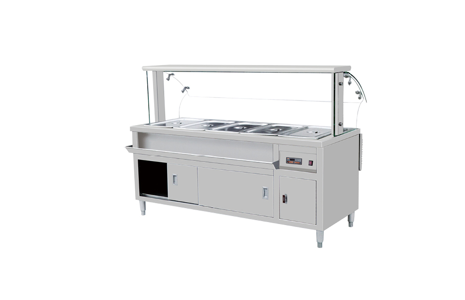 Glass cover insulation rice table2