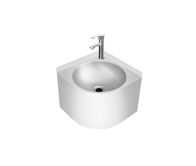Small triangle corner sink