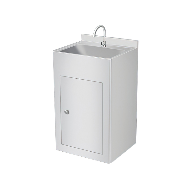 Cabinet type stainless steel sink cabinet