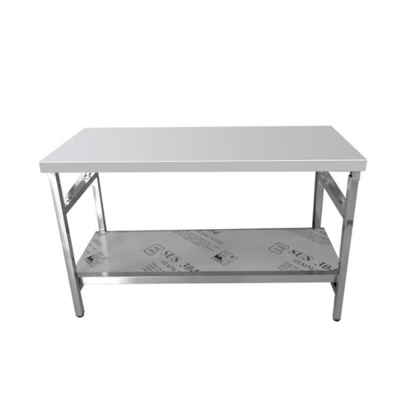 Double folding workbench