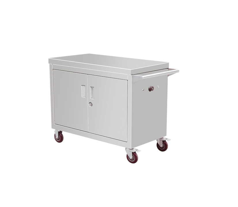 Insulated meal delivery cart