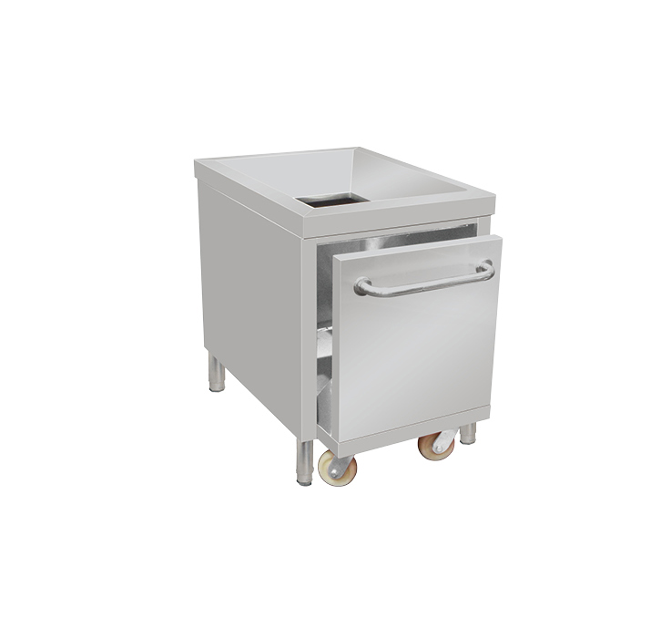 Kitchen waste and tableware recycling truck