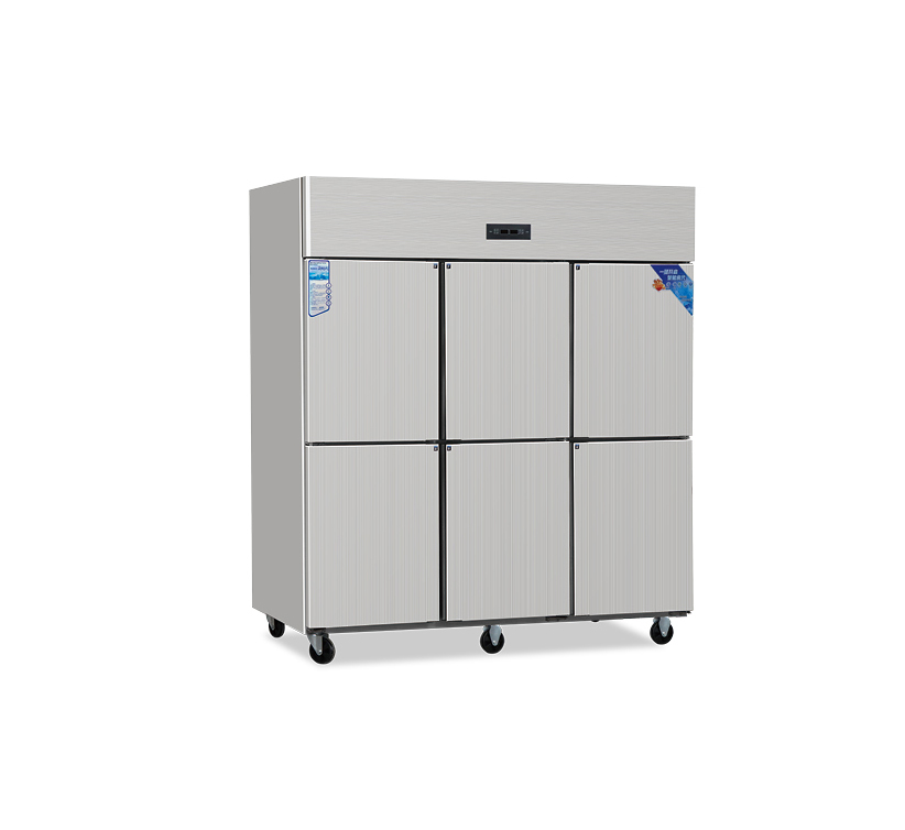 Six door freezer
