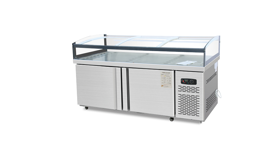 Stainless steel ice table
