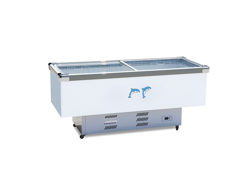 Flat island cabinet