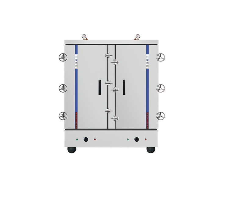 Double door high altitude rice steamer