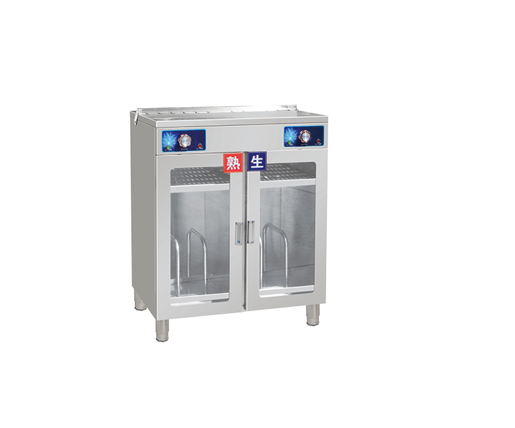 Floor-standing double-door disinfection cabinet