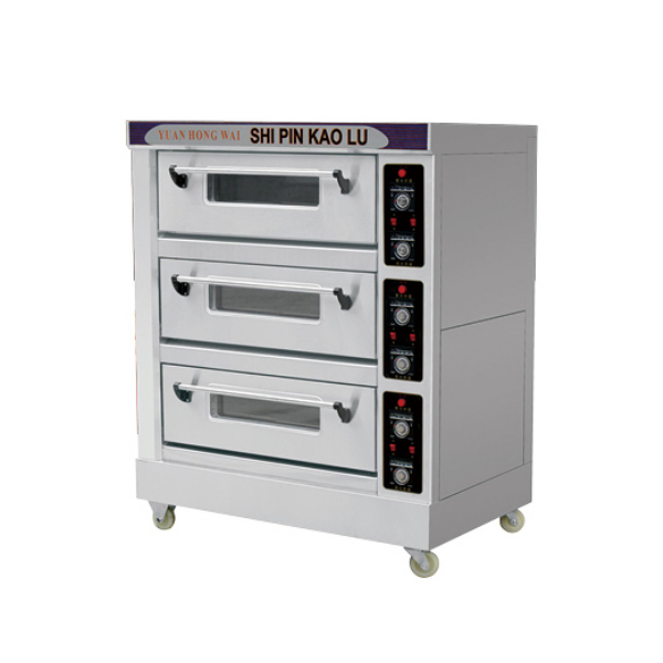 Three-layer nine-tray commercial oven