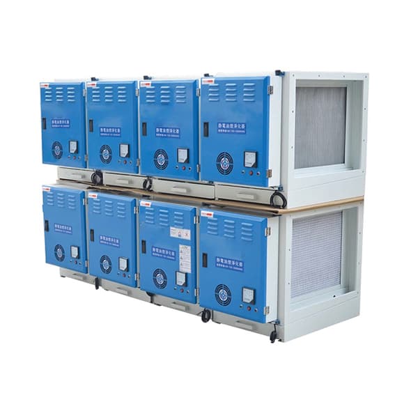 Low-altitude emission fume purifier