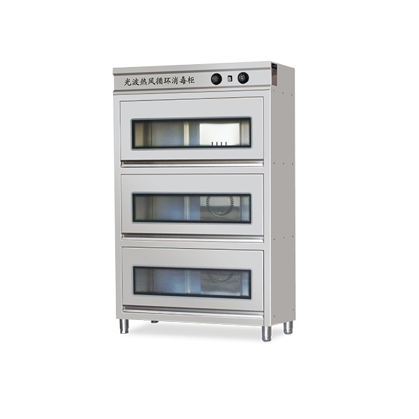 Light wave hot air circulation multifunctional cupboard